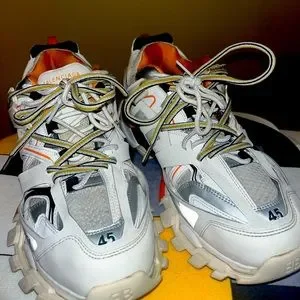Balenciaga | Shoes | Copy Balenciaga White Orange Track Mens 